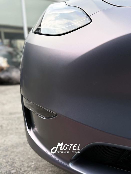 Tesla Model Y 卡普里灰紫 細節