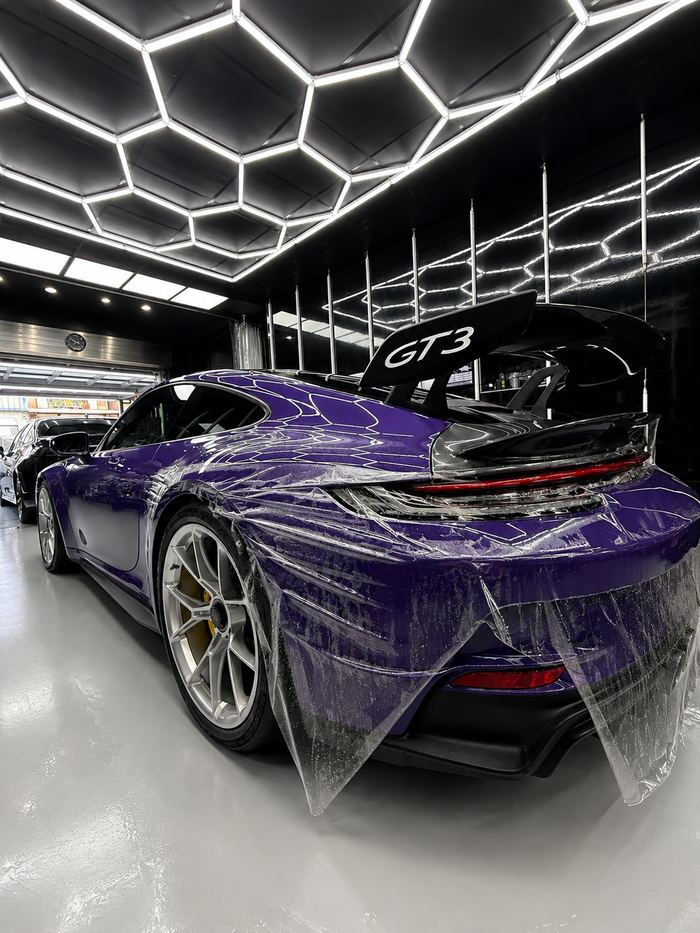 Porsche 911 GT3 全車透明犀牛皮施工